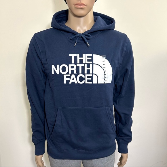 The North Face Men's Half Dome Hoodie Pullover Summit Navy M L XL XXL 3XL - Picture 1 of 8